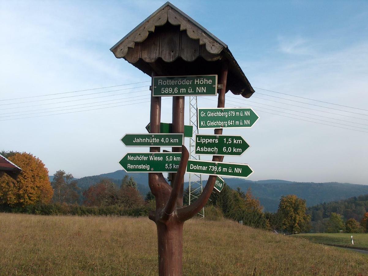 Ferienwohnung Wanderurlaub Thueringen Smalcalda Esterno foto